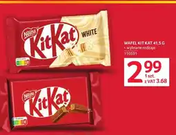 Selgros Wafel KitKat White oferta