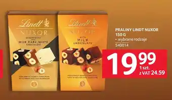 Praliny Lindt Nuxor Milk Chocolate