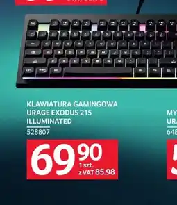 Selgros Klawiatura gamingowa uRage Exodus 215 Illuminated oferta