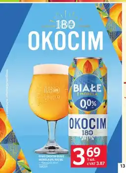 Selgros Piwo bezalkoholowe Okocim Białe Morela oferta