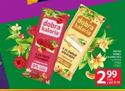 Selgros Baton à la tarta malinowa Dobra Kaloria oferta