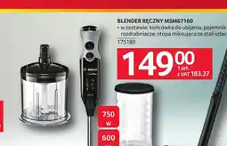 Selgros Blender ręczny Bosch MSM67160 oferta