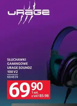 Selgros Słuchawki gamingowe uRage SoundZ 100 V2 oferta