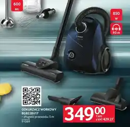 Selgros Odkurzacz workowy Bosch BGBS2BU1T oferta