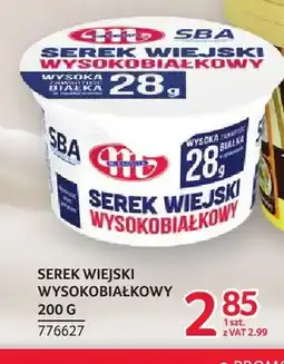 Selgros Serek wiejski wysokobiałkowy Mlekovita oferta