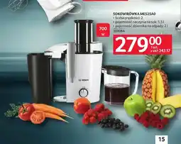 Selgros Sokowirówka Bosch MES25A0 oferta