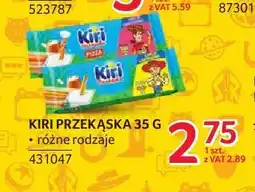Selgros Przekąska serowa z paluszkami Kiri oferta
