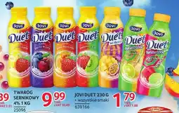 Selgros Napój jogurtowy Jovi Duet truskawka oferta