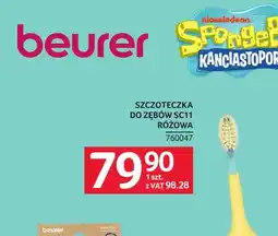Selgros Szczoteczka do zębów Beurer SC11 różowa oferta