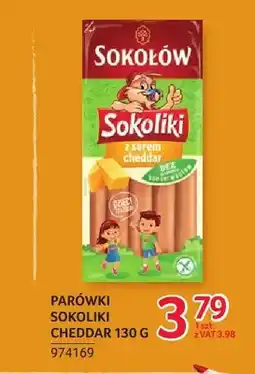 Selgros Parówki Sokoliki Cheddar Sokołów oferta