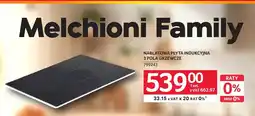 Selgros Nablatowa płyta indukcyjna Melchioni Family 3 pola grzewcze oferta