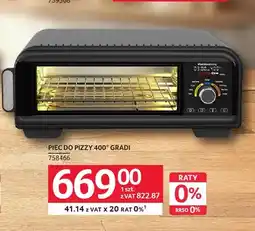 Selgros Piec do pizzy Melchioni Family 400° Gradi oferta