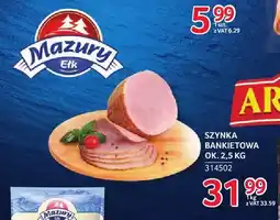 Selgros Szynka bankietowa Mazury oferta