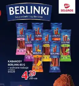 Selgros Kabanosy Berlinki oferta