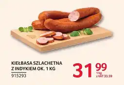 Selgros Kiełbasa szlachetna z indykiem Indykpol oferta