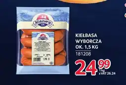 Selgros Kiełbasa wyborcza Mazury oferta