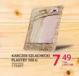 Selgros Karczek szlachecki plastry ZMB Białystok oferta