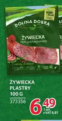 Selgros Kiełbasa żywiecka plastry Dolina Dobra oferta