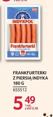 Selgros Frankfurterki z piersią indyka Indykpol oferta
