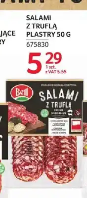 Selgros Salami z truflą plastry Bell oferta