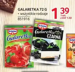 Selgros Galaretka czarna Dr.Oetker oferta