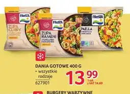 Selgros Zupa curry z kurczakiem i warzywami FRoSTA oferta