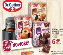 Selgros Gotowe ciasto do Air Fryera Karmelowe cookies Dr.Oetker oferta