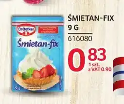 Selgros Śmietan-fix Dr.Oetker oferta