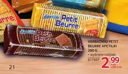 Selgros Herbatniki Petit Beurre klasyczne Apetilki oferta