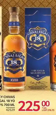 Selgros Whisky Chivas Regal 18 YO 40% oferta