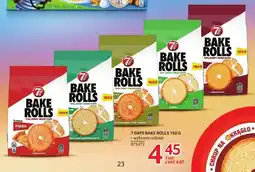 Selgros Sucharki 7 Days Bake Rolls pizza oferta