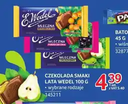 Selgros Czekolada mleczna mirabelkowa E.Wedel Smaki Lata oferta