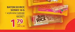 Selgros Baton So Rice Sonko Caramel oferta