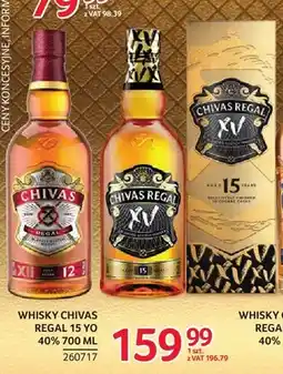Selgros Whisky Chivas Regal XV 15 YO 40% oferta