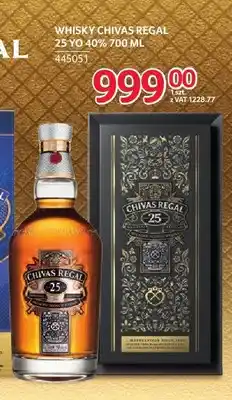 Selgros Whisky Chivas Regal 25 YO 40% oferta