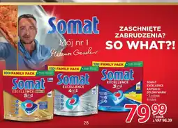 Selgros Kapsułki do zmywarki Somat Excellence Premium 5in1 oferta