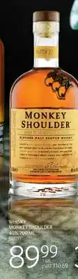 Selgros Whisky Monkey Shoulder oferta