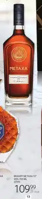 Selgros Brandy Metaxa 12 oferta