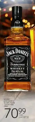Selgros Whiskey Jack Daniel's oferta