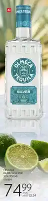Selgros Tequila Olmeca Silver 35% oferta