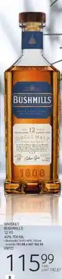Selgros Whiskey Bushmills 12 YO 40% oferta
