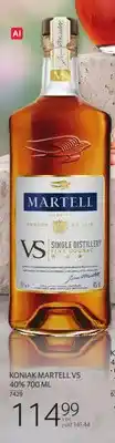 Selgros Koniak Martell VS oferta