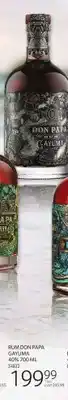 Selgros Rum Don Papa Gayuma 40% oferta