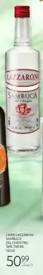 Selgros Likier Lazzaroni Sambuca del Chiostro 38% oferta