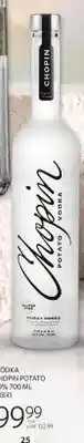Selgros Wódka Chopin Potato 40% oferta