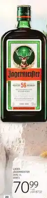 Selgros Likier Jägermeister 35% oferta