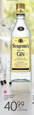 Selgros Gin Seagram's 37,5% oferta