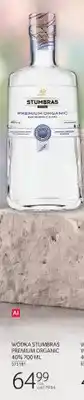 Selgros Wódka Stumbras Premium Organic 40% oferta