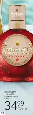 Selgros Likier Mozart Strawberry oferta
