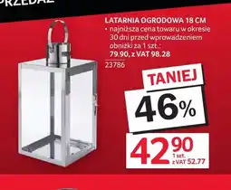 Selgros Latarnia ogrodowa 18 cm oferta